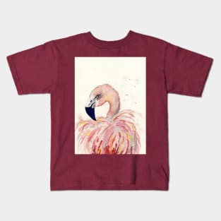 Pink Flamingo Kids T-Shirt